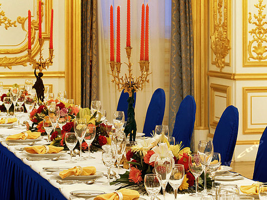 北京拉斐特城堡酒店长餐台